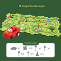 Conjunto de Pista de Carro Para Crianças PuzzleRacer™