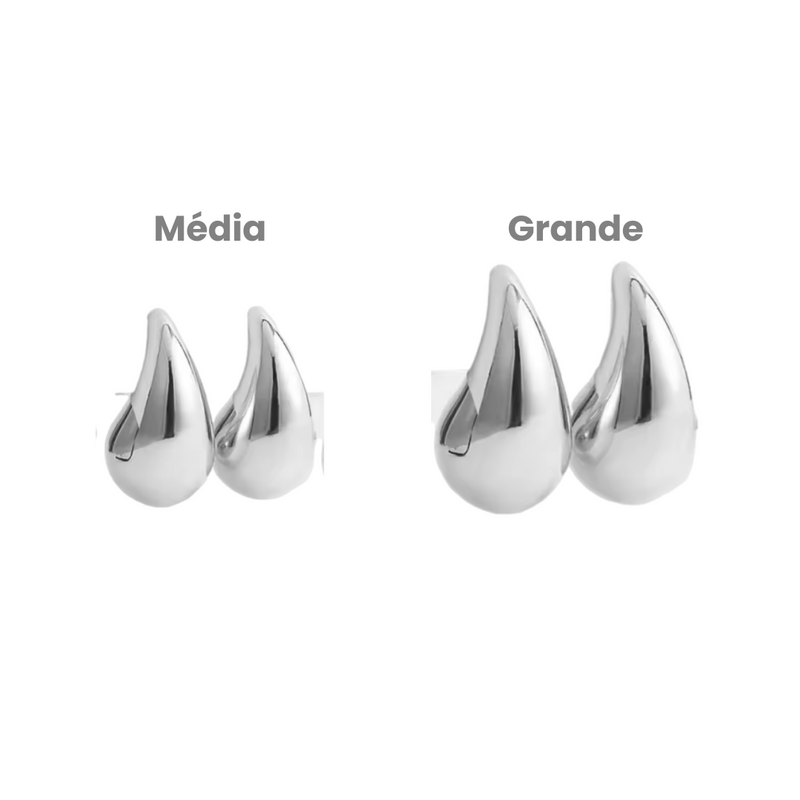Brincos Lágrima Dourada Teardrop | Compre 1 Leve 2