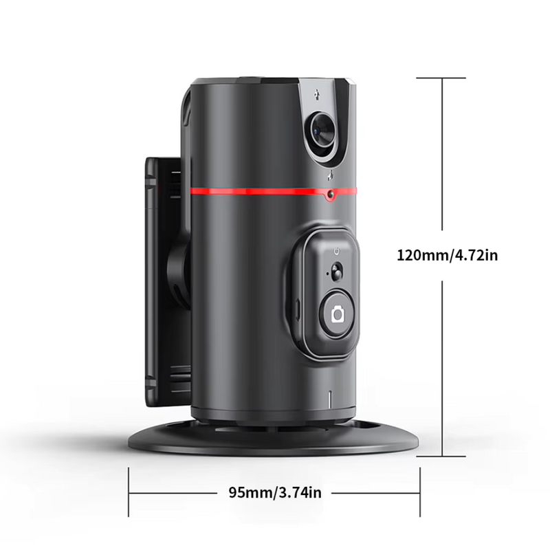 Tripé Pro Rotação 360 ° Com Rastreamento Facial