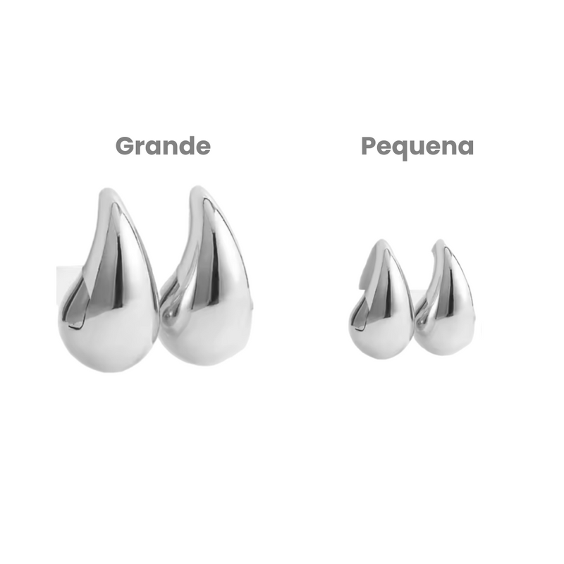 Brincos Lágrima Dourada Teardrop | Compre 1 Leve 2