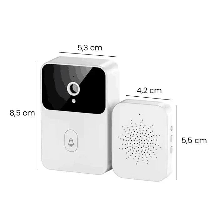 Campainha Inteligente com Câmera Wi-Fi Sem Fio