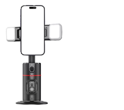 Tripé Pro Rotação 360 ° Com Rastreamento Facial