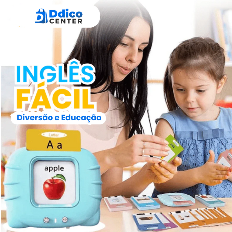 CardKids Educacional para aprender Inglês 224 Palavras