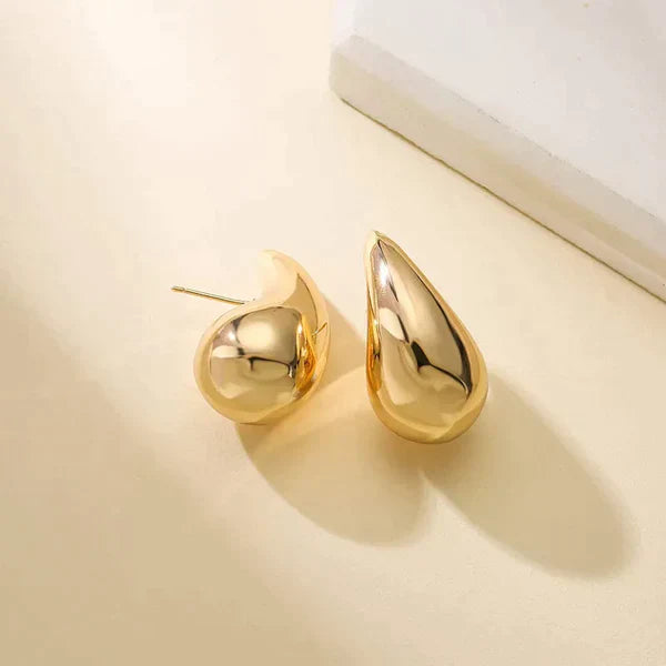 Brincos Lágrima Dourada Teardrop | Compre 1 Leve 2