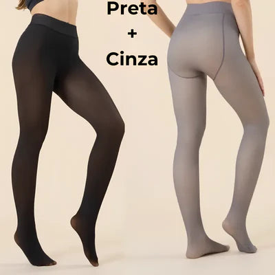 Meia Calça Térmica de Lã Modeladora - Compre 1 Leve 2