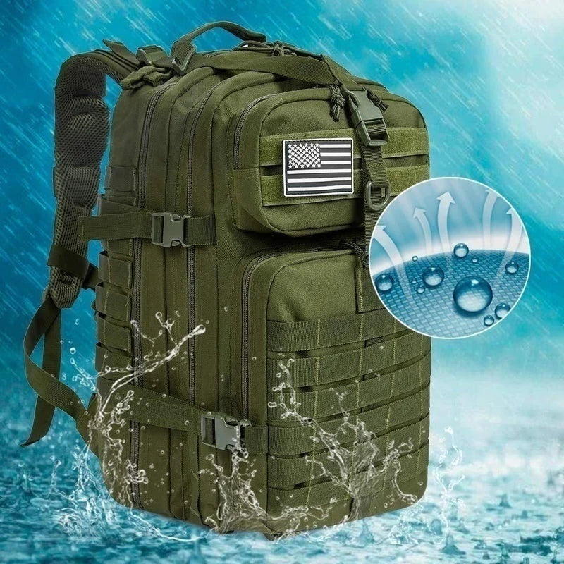 Mochila Tática Militar ProShield 50 Litros Unissex