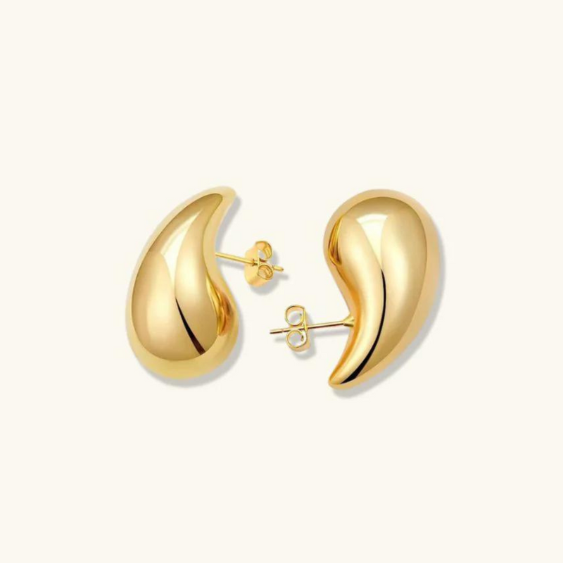 Brincos Lágrima Dourada Teardrop | Compre 1 Leve 2